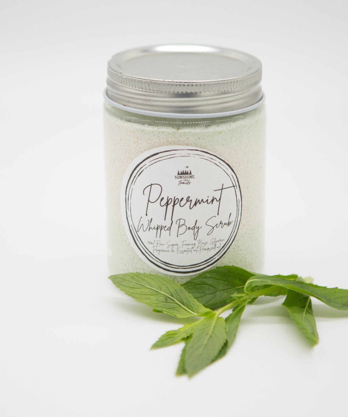 Peppermint Whipped Body Scrub Large