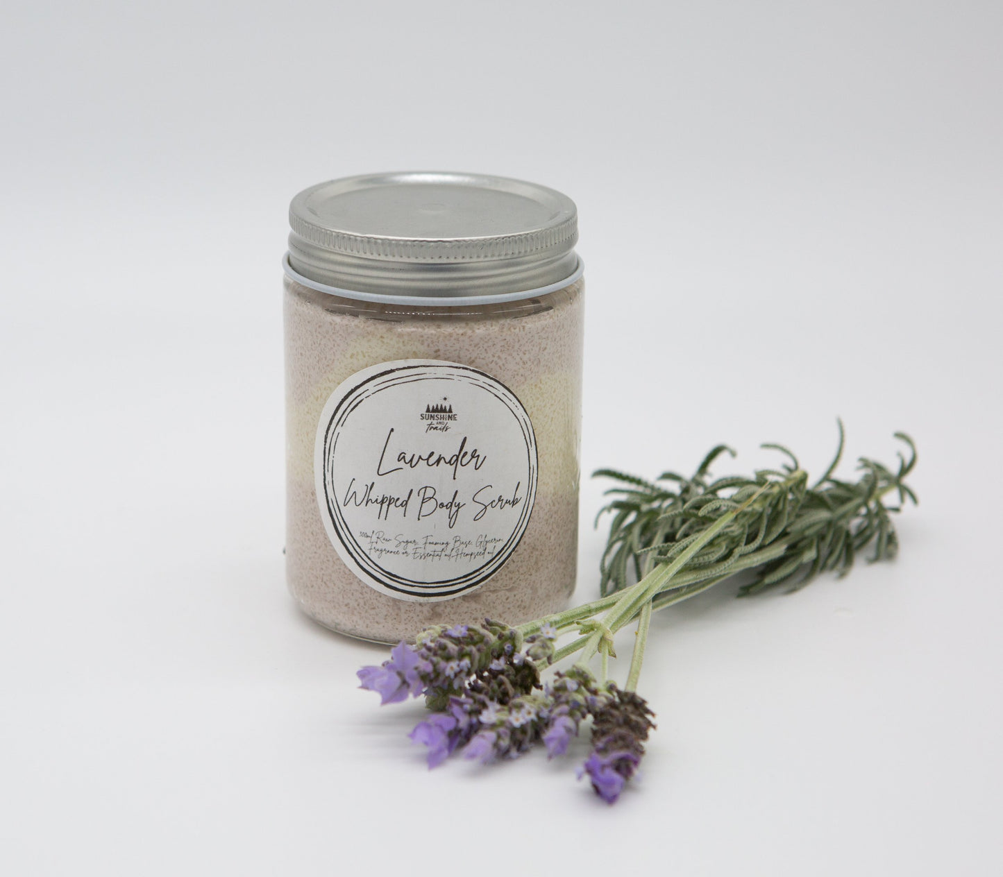 Lavender Whipped Body Scrub Large