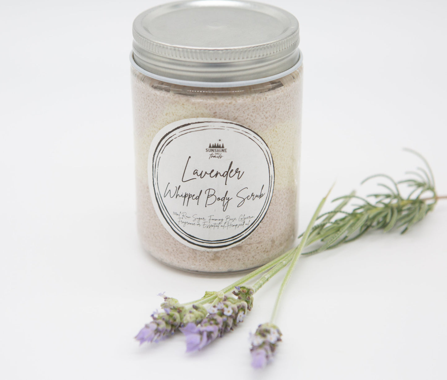 Lavender Whipped Body Scrub Large