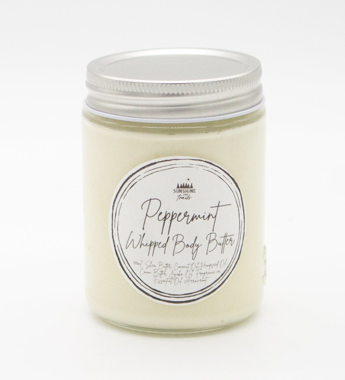 Peppermint Whipped Body Butter Large