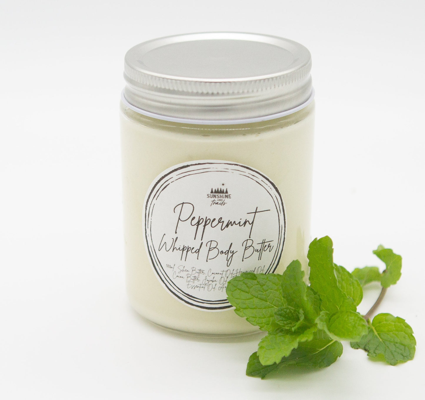 Peppermint Whipped Body Butter Large