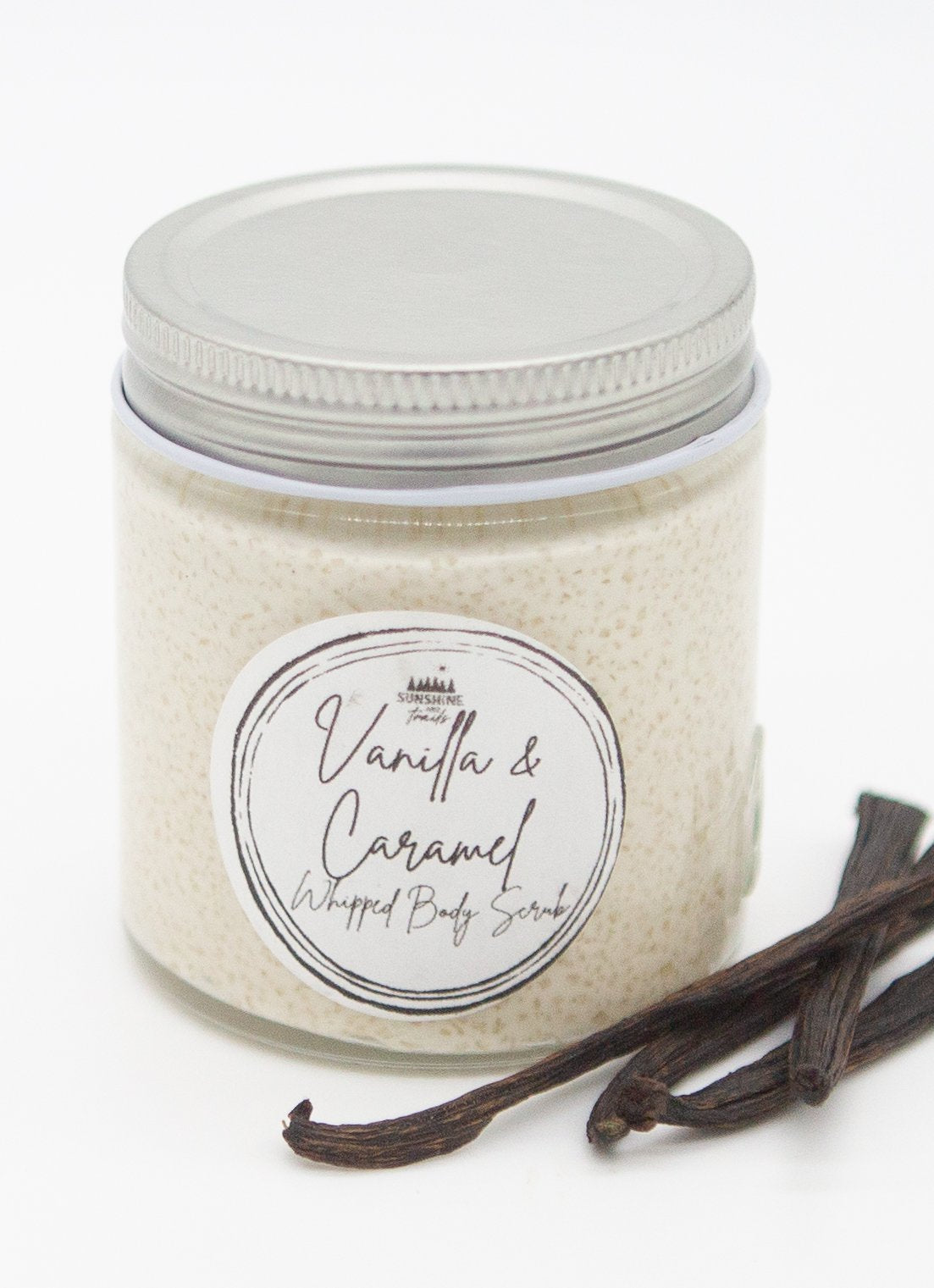 Vanilla and Caramel Whipped Body Scrub