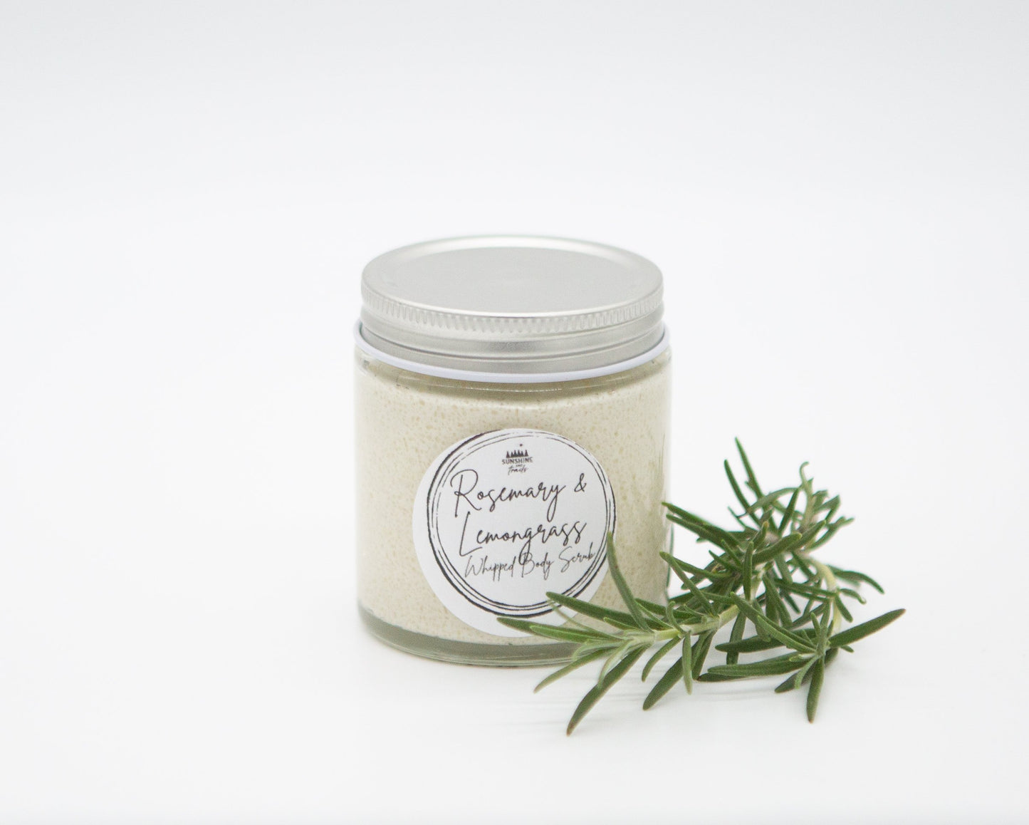 Lemongrass & Rosemary Whipped Body Scrub