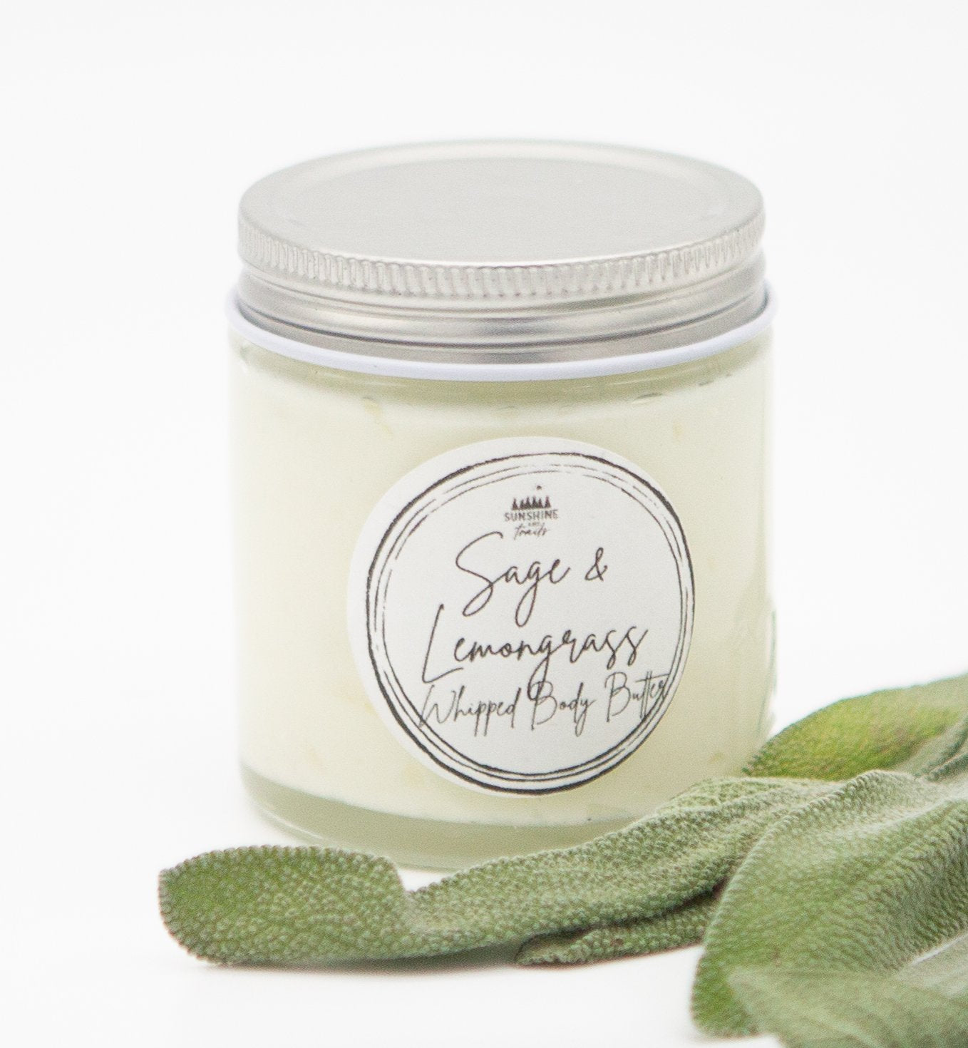 Sage and Lemongrass Whipped Body Butter