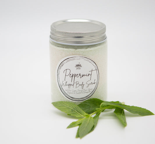 Peppermint Whipped Body Scrub Large