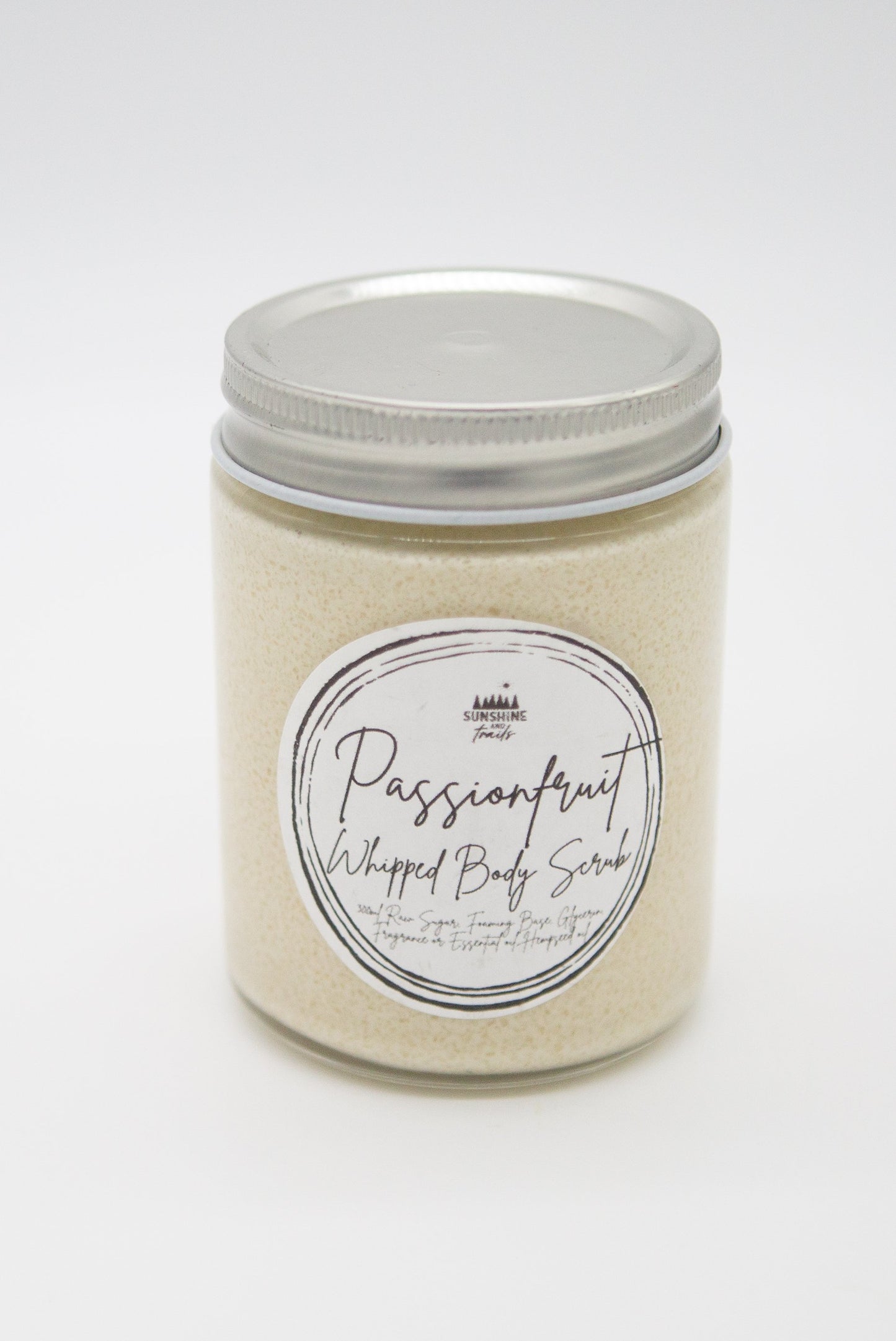 Passionfruit Whipped Body Scrub Large