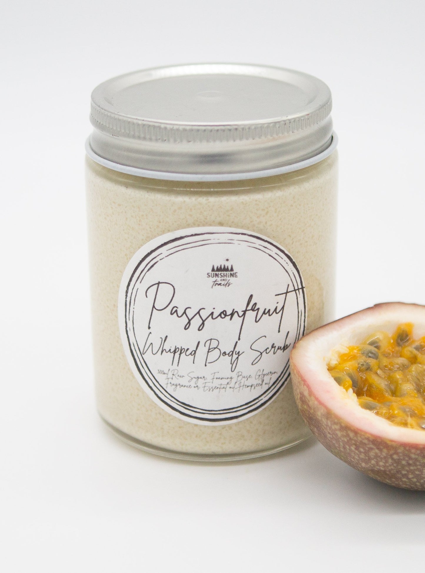 Passionfruit Whipped Body Scrub Large