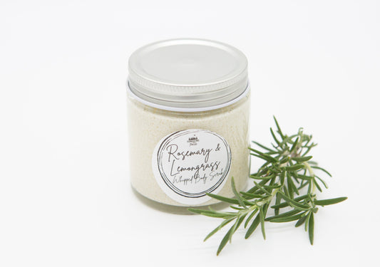 Lemongrass & Rosemary Whipped Body Scrub